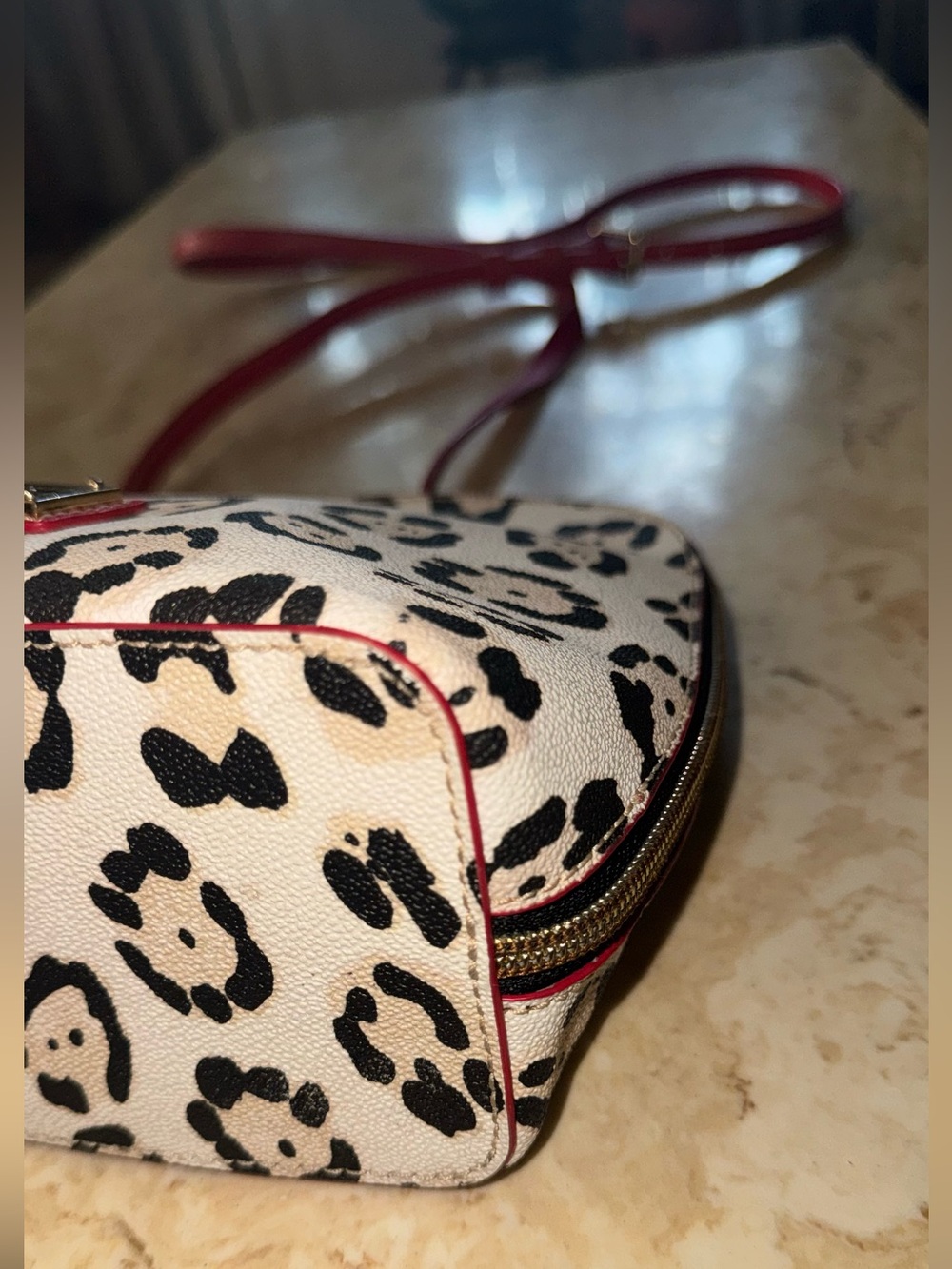 Dooney & Bourke Red Leopard Crossbody - Picture 8 of 14